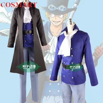 COSMART One Piece Sabo Hat Cosplay kostiumas Cos žaidimas Anime vakarėlio uniforma Hallowen Žaisti Role Drabužiai Drabužiai Nauji pilni