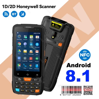 Upgrated Data Collector PDA Terminal 2D skaitytuvo skaitytuvas Honeywell N4313/N6603/4720 Android įrenginys su NFC lopšiu sandėliui