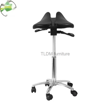 Multi Adjust Ergonomic Balno kėdė Ortopedinė kėdė su pasukama pakreipiama sėdyne odontologijos salono kabinetui