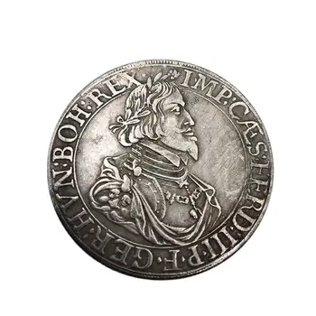 Kolekcija Suvenyrai Namų dekoravimas Amatai Darbastalio papuošalai Portreto raštas Vokiškos monetos 1645 Vokietija Proginė moneta
