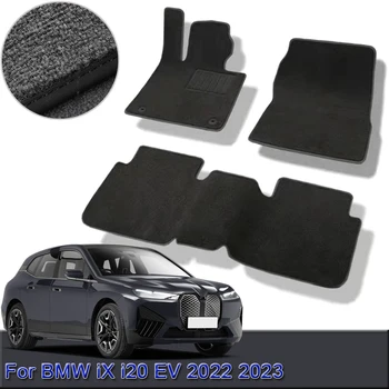 skirta BMW iX i20 EV 2022 2023 2024 Individualūs automobilių grindų kilimėliai Neperšlampami neslidūs grindų kilimėliai Vidiniai kilimai Kilimėliai Kojų pagalvėlės Priedas