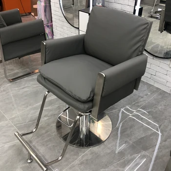 Kirpėjo kėdė kirpykla aukštos klasės kirpimo kėdė nauja minimalistinė kirpyklos kėdė