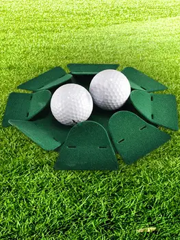 1Pcs Green All-Direction Put Cup Golf Practice Hole Training Aids Putter Cup Golf Practice Hole Training Tool