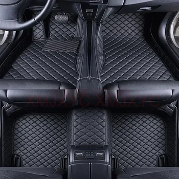 Custom 3D automobilių grindų kilimėliai Audi A5 kabrioletui 8F7 F57 2018-2023 A6 4G2 C8 2019-2023 Interjero aksesuarai Dirbtinė oda