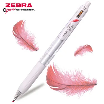 ZEBRA gelinis rašiklis Red Feather Limited Edition JJ99 studentų egzamino rašiklis 0,5 mm guminis rašiklio laikiklis