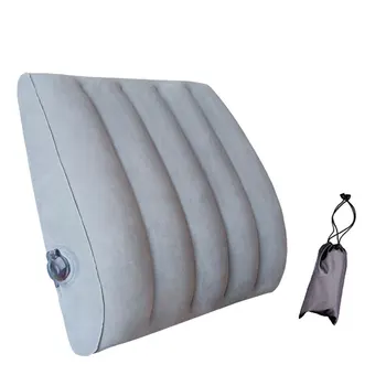 Nešiojama ultralengvoji pripučiama pagalvė PVC miego pagalvėlė Biuro kelionių miegamasis Žygiai Sulankstoma juosmens pagalvė